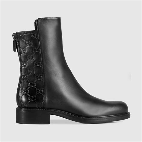 gucci women's leather ankle boots|designer high heel ankle boots.